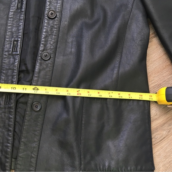 VERA PELLE authentic Italian leather women’s jacket. Size 48. Black. - Picture 5 of 16